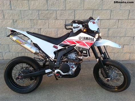 A 250 is not everyone's idea of an adventure bike, but the simplicity, lightness, and agility of a small bike will get you to more places with less work. Yamaha WR250R / WR250X with White OEM Plastic Kit and Red ...