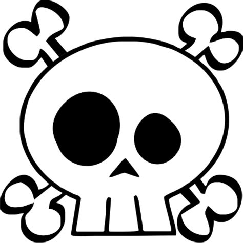 Skull And Crossbones Vector Png Transparent Background Free Download