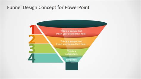 Funnel Design Concept For Powerpoint Slidemodel