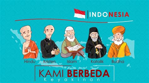 Poster tentang keragaman agama : Motion Graphic - KITA INDONESIA (Video Animasi) - YouTube