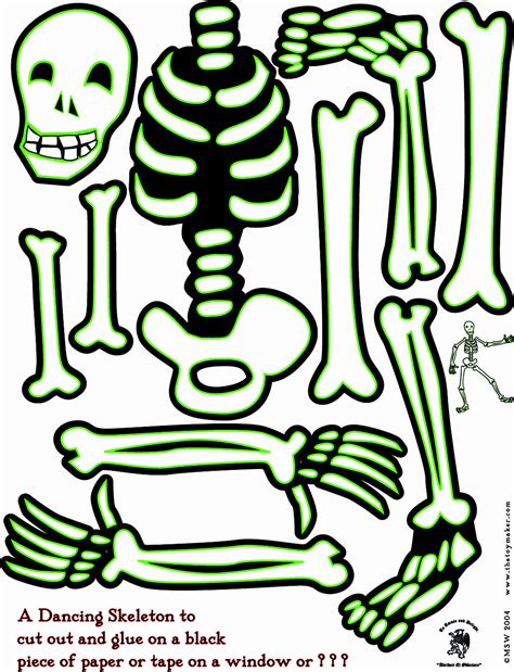 Pin En Skeleton Template
