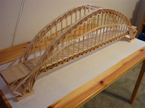 How To Build A Arch Bridge Out Of Popsicle Sticks Scroll Saw