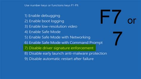 How To Disable Driver Signature Enforcement For One Driver Productspor