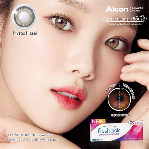 Freshlook CC Mystic Hazel Cosmetic Contact Lenses Natural Color