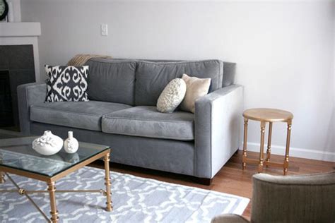 It's durable and the grey colour goes with everything. Opinions on West Elm upholstery - Dove Grey performance ...