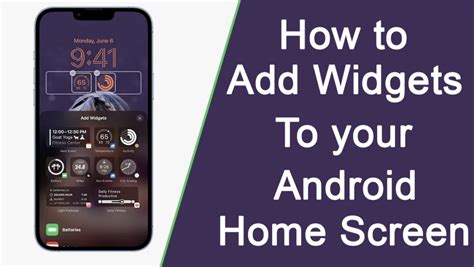 How To Add Widgets To Your Android Home Screen