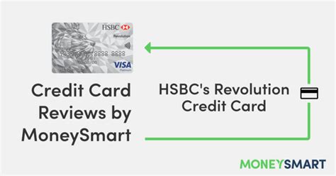 No need to wander anywhere. HSBC Revolution Card - MoneySmart Review 2019