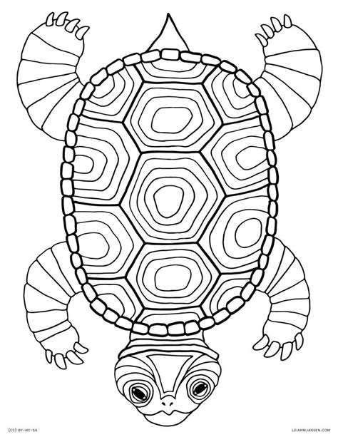 50 Sea Turtle Mandala Coloring Page Inactive Zone