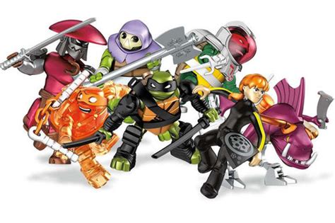 Mega Bloks Teenage Mutant Ninja Turtles Mega Construx Animation Series