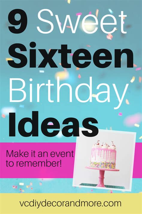 Sweet 16 Party Ideas In 2021 Sweet 16 Party Themes Sweet 16 Parties