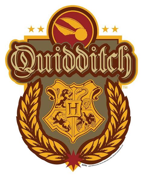 Quidditch Crest From Harry Potter Wall Mounted Official Cardboard