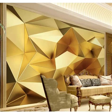 Beibehang Papel De Parede Para Quarto Custom Wallpaper Luxury Gold