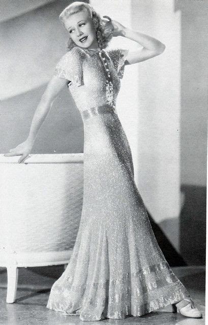 Ginger Rogers In In Person 1935 Designer Bernard Newman Flickr Hollywood Icons Hollywood