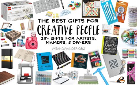 As a team of product journalists and reviewers, we've put together a list of the best affordable gifts we know of, based on gifts we've received, gifts we've given, and others we've found along the way. The Absolute Best Gifts for Creative People: Artists ...