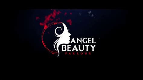 Amazing And Creative Angel Beauty Parlour Logo Intro By Intro Maker
