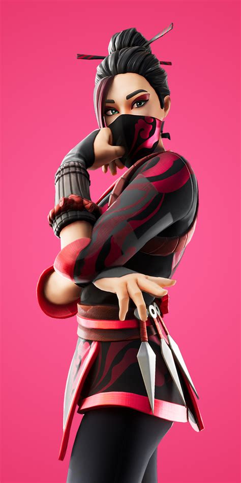1080x2160 Red Jade Skin Fortnite Outfit One Plus 5thonor
