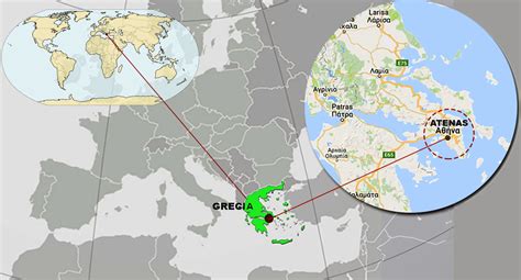 En Un Mapamundi Ubica A Grecia Y En Espec Fico A Atenas Brainly Lat