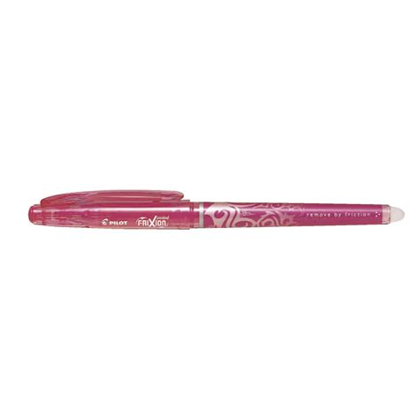 Pilot Frixion Point Extra Fine Erasable Gel Pen Pink Officeworks