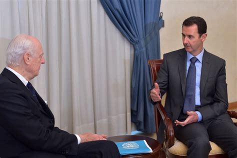 Un Envoy Syria Willing To Suspend Aleppo Strikes For Six Weeks Wsj