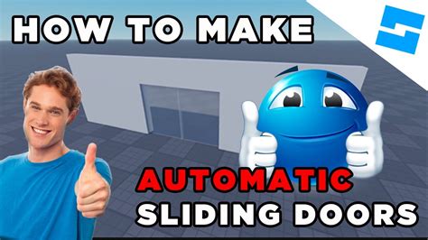 How To Make Automatic Sliding Doors Roblox Studio Tutorial Youtube