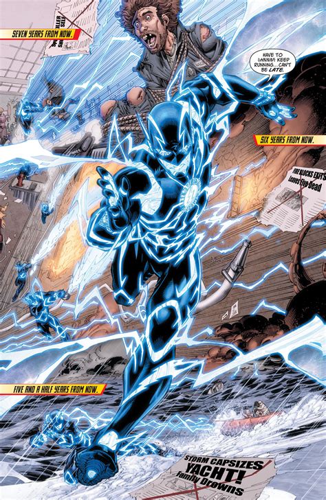The Blue Flash New 52 Flash Comics Flash Art Comics