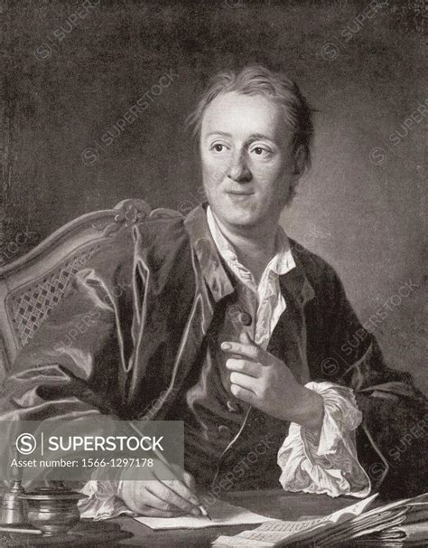 Denis Diderot 1713 1784 French Philosopher Art Critic And Writer