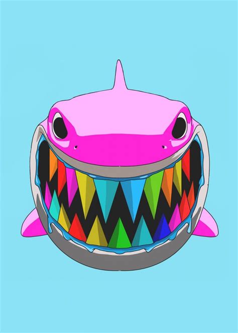 Short description of 6ix9ine runner apk game. 'Tekashi 6ix 9ine Shark' Poster Print by PAUL DRAW ...