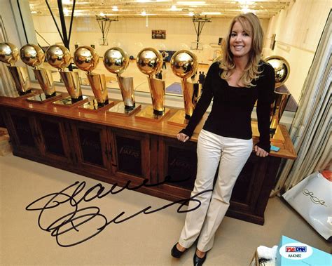 Lakers Jeanie Buss Sexy Authentic Signed X Photo Autographed Psa Dna