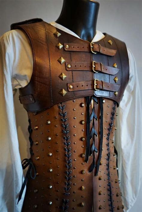 Conditioning the leather is one practice that will help you keep your beautiful leather bag looking great. Studded leather armor in 2020 | Studded leather armor ...