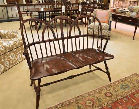 Early American Bench Works Wonderfully In Any Style Room From