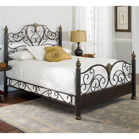 Spectacular Gallery Of Wrought Iron Bed Designs Photos Barotoxa