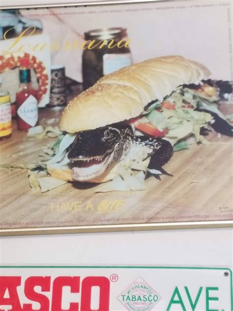 Menu at Bon Creole restaurant, New Iberia