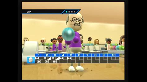 Wii Sports Bowling Reaching Pro Level Youtube
