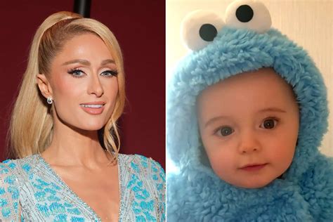 Paris Hilton Shares Video Of Son Phoenix Dressed As Cookie Monster