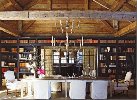 The morgan library & museum. Andrew Barnes Lifestyle: Dining room library combination...