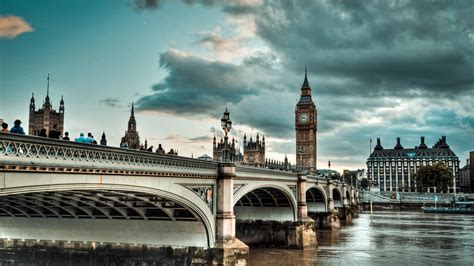 Westminster Bridge Big Ben London England Desktop Wallpapers 1600x900