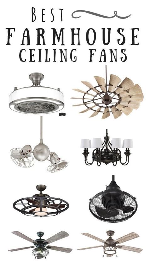 It also features all the bells and whistles you would want in a ceiling fan for user critic. NARROW DOWN THE PERFECT FARMHOUSE CEILING FAN | Ceiling ...