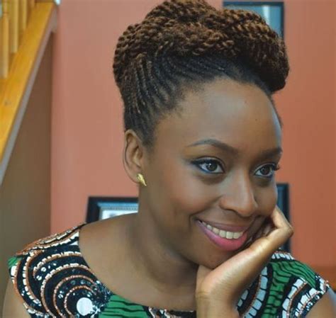 In terms of people who have encouraged me to see things in a way i've never thought to see them before, chimamanda ngozi adichie is my biggest role model. Nigerian author and feminist, Chimamanda Adichie speaks on ...