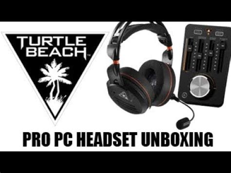 Unboxing The Turtle Beach Elite Pro Headset Tac Audio Controller Youtube