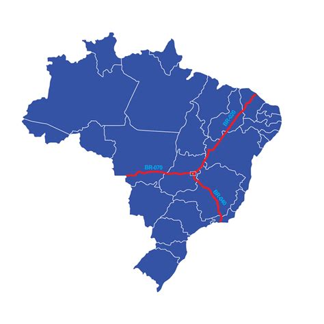 Nomenclatura Das Rodovias Como O Brasil Se Organiza No Mapa