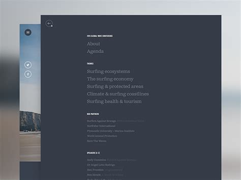 Gwc Navigation By Andrew Couldwell On Dribbble