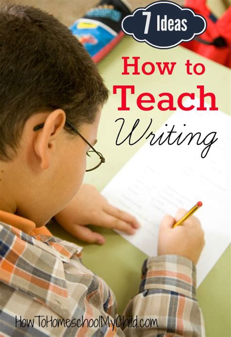 How To Teach Writing Weekend Links How To Homeschool