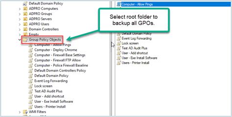 Group Policy Backup And Restore Steps Active Directory Pro