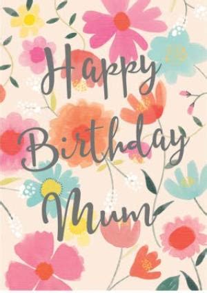 1280 x 720 jpeg 40 кб. Happy Birthday Mum card | Moonpig