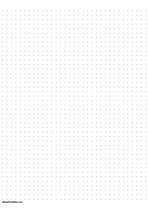 Printable 14 Inch Dot Grid Paper For A4 Paper