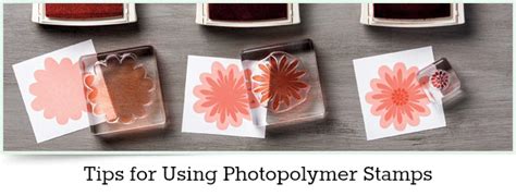 Tips For Using Photopolymer Stamps Ink It Up With Jessica Card