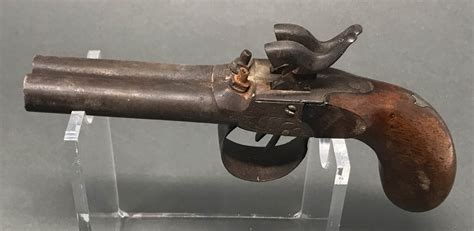 Authentic Civil War Hand Cannon Double Barrel Steel Gettysburg Museum