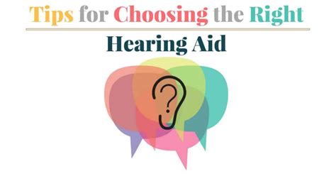 Helpful Tips For Choosing The Right Hearing Aid Model Hearite
