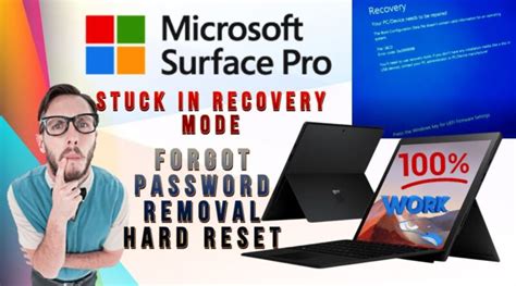How To Fix Microsoft Surface Stuck In Recovery Mode Surface Pro
