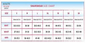 Spanx Size Chart Spanx Size Chart Shapewear